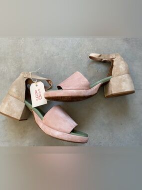A.S.98 Crue Suede Sandals